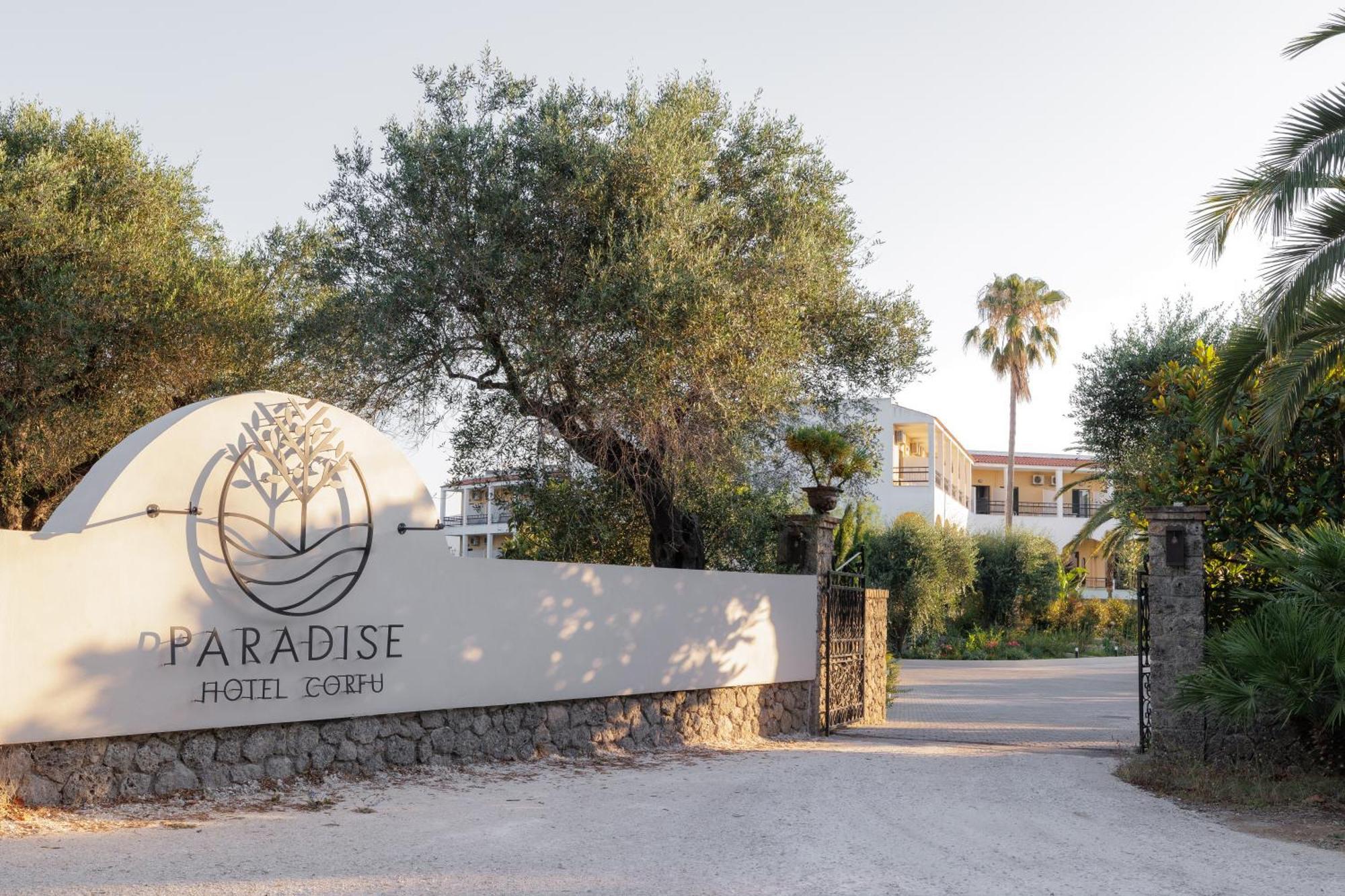 Paradise Hotel Corfu Гоувия Экстерьер фото